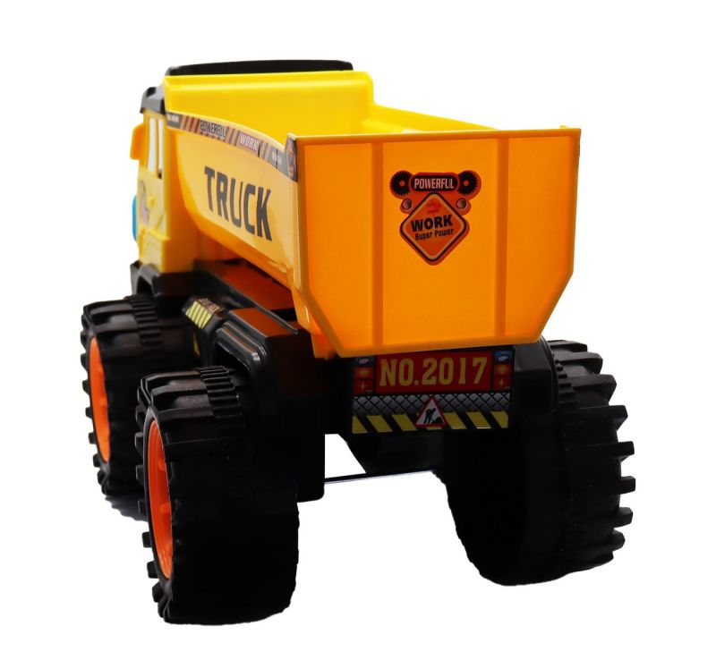 Comprar Carro Vehiculo Camion Volqueta Grande en Electroshopy - Ángulo 2